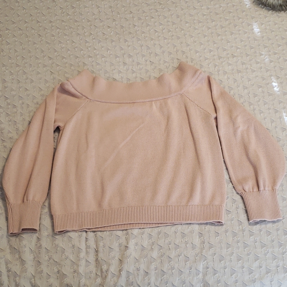 H&M Off Shoulder Knit Sweater